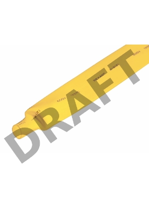 Трубка термоусадочная 20.0/10.0 1м жел. REXANT 22-0002