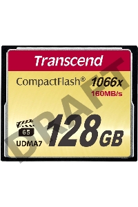 Флеш карта CF 128Gb Transcend TS128GCF1000