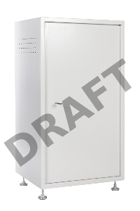 Шкаф монтажный ЦМО ШТК-А-22.6.5 22U 600x550мм пер.дв.стал.лист задн.дв.стал.лист 2 бок.пан. направл.под закл.гайки 250кг серый