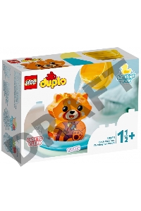 Конструктор Lego Duplo Приключения в ванной: Красная панда на плоту (10964)