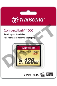 Флеш карта CF 128Gb Transcend TS128GCF1000