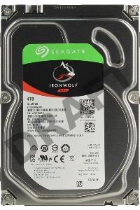 Жесткий диск Seagate Original SATA-III 4Tb ST4000VN008 NAS Ironwolf (5900rpm) 64Mb 3.5