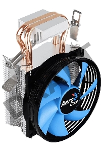 Кулер Aerocool Verkho 2 , до 110W, 2х теплотрубки, PWM, 800-2000 RPM, LGA 1156/1155/1151/1150/775 , FM2/FM1/AM3+/AM3/AM2+/AM2/940/939/754, 2 тепловые 