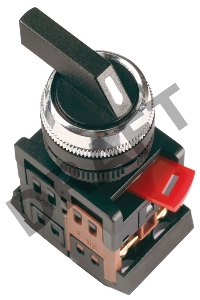 Переключатель ALC-22 на 2 полож. черн. 1з+1р ИЭК BSW10-ALC-2-K02