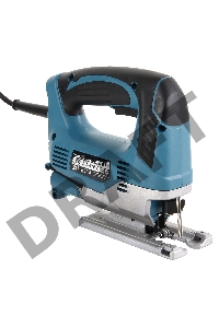 Лобзик Makita JV0600K Лобзик,в\рук, {650Вт,500-3100об\м,ход-23мм,рез-90мм,2.4кг,чем,3маятн+1}