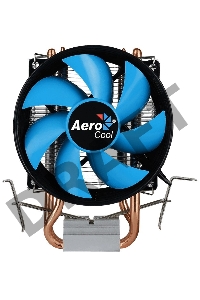 Кулер Aerocool Verkho 2 , до 110W, 2х теплотрубки, PWM, 800-2000 RPM, LGA 1156/1155/1151/1150/775 , FM2/FM1/AM3+/AM3/AM2+/AM2/940/939/754, 2 тепловые 