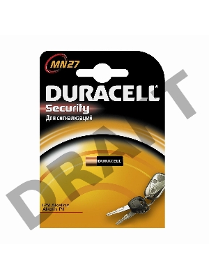 Батарея Duracell MN27 (1шт)