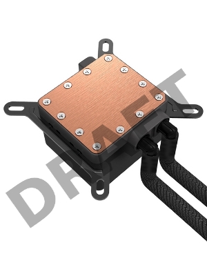 Жидкостная система охлаждения Alseye H240 Universal Platfrom PWM Single 5colors+ LED fan