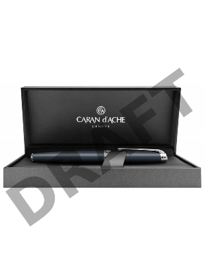 Ручка роллер Carandache Leman (4779.168) Grand Blue SP подар.кор.