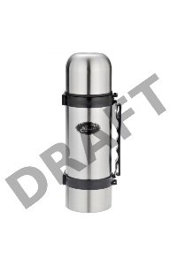 Термос Биосталь NY-1500-2 с узкой горловиной и ручкой, 1,5 л.