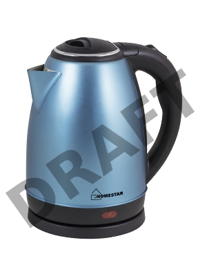 Чайник электрический HOMESTAR HS-1010 синий, 1,8л, 1500Вт (в уп. 12 шт)