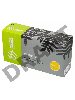 Тонер Картридж Cactus CS-PH3116 109R00748 черный для Xerox Phaser 3116 (3000стр.)
