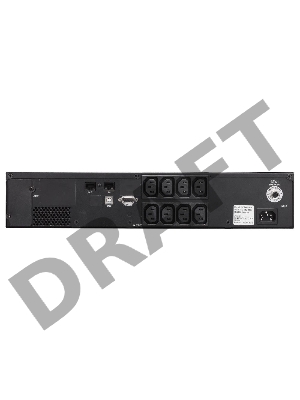 Источник бесперебойного питания Powercom Smart King Pro+ SPR-1000 LCD 800Вт 1000ВА черный