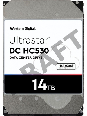 Жесткий диск HDD Server WD/HGST ULTRASTAR HE14 (3.5’’, 14TB, 512MB, 7200 RPM, SATA 6Gb/s, 512E SE), SKU: 0F31284