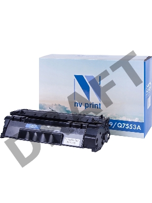 Картридж NV Print совместимый HP Q5949A/Q7553A для LJ 1160/1320/3390/3392/P2014/P2015/M2727 (3000k)