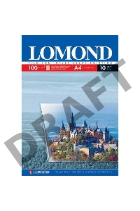 Пленка Lomond  PET Ink Jet Film – прозрачная, А4, 100 мкм, 10 листов, для струйной цветной печати.