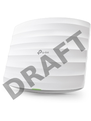 Точка доступа AC1350 Wireless MU-MIMO Gigabit Ceiling Mount Access Point, 450Mbps at 2.4GHz + 867Mbps at 5GHz, 802.11a/b/g/n/ac wave 2, Beamforming, Airtime Fairness, MU-MIMO, 802.3af Standard PoE and Passive PoE (Passive POE Adapter included), no more DC