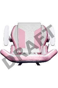 Кресло Caliber R1S Gaming Chair PINK&WHITE