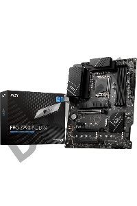 Материнская плата MSI PRO Z790-P DDR4, Z790, LGA1700, 4DDR4, 3PCI - Ex16, 1PCIEx1, 4M.2