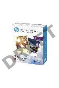 Фотобумага HP легкосъемная клейкая  265 г/м2, 25 листов,10x13cm