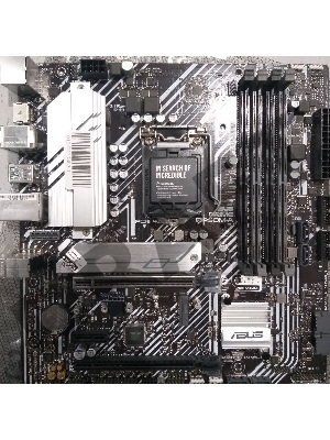 (Из ремонта, рабочая, гарантия 14 дней, не комплект, OEM) Материнская плата ASUS PRIME B560M-A, LGA1200, B560, 4*DDR4, DP+ 2* HDMI, SATA3 + RAID, Audio, Gb LAN, USB 3.2*6, USB 2.0*6, COM*1 header, LPT*1 header (w/o cable), mATX ; 90MB17A0-M0EAY0