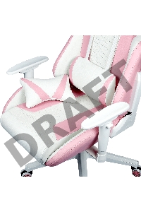Кресло Caliber R1S Gaming Chair PINK&WHITE