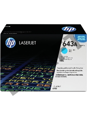 Тонер-картридж HP Q5951A голубой для Color LaserJet 4700 10000стр.