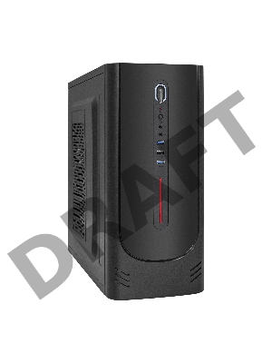 Корпус Miditower ExeGate XP-340U-XP350 (ATX, XP350 с вент. 12см, 1*USB+2*USB3.0, аудио)