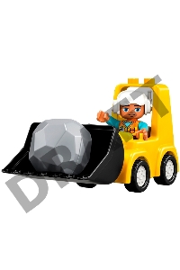 Конструктор Lego Duplo Бульдозер (элем.:10) пластик (2+) (10930)