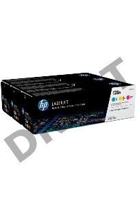 Тонер-картридж комплект HP CF371AM голубой/пурпурный/желтый для LaserJet PRO CP1525N/CP1525NW (3 х 1300)
