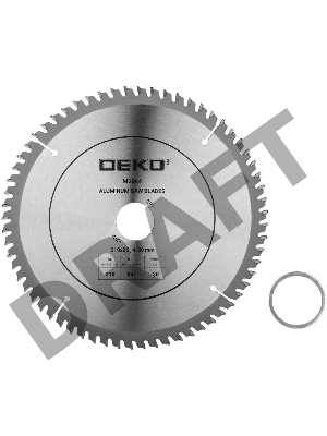 Диск пильный по алюм. Deko MSB64 (063-4350) d=210мм d(посад.)=30мм (циркулярные пилы) (упак.:25шт)