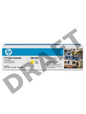 Тонер-картридж HP CB542A желтый LJ P1215/1515 (1400стр.)