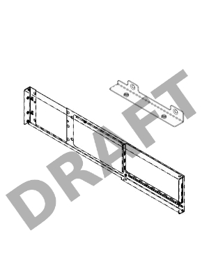 Rear Win. & R2G PSU Bracket,RM241 