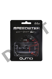 Носитель информации USB 3.0 QUMO 64GB Speedster QM64GUD3-SP-black