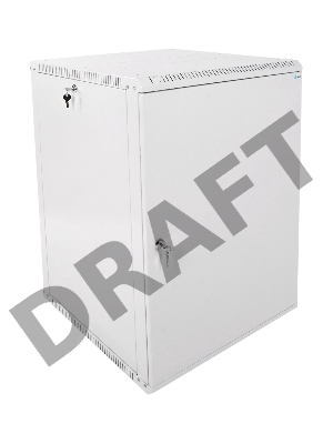 Шкаф телеком. настенный разборный 18U (600х650) дверь металл (ШРН-Э-18.650.1) (1 коробка)