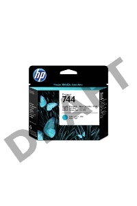 Печатающая головка HP 744 Photo Black & Cyan Printhead