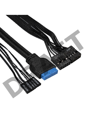 Корпус Miditower ExeGate XP-340U-XP400 (ATX, XP400 с вент. 12см, 1*USB+2*USB3.0, аудио)