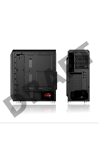 Корпус 1STPLAYER RAINBOW R3 / ATX, tempered glass side panel / 1x 120mm LED fan inc. / R3-1R1