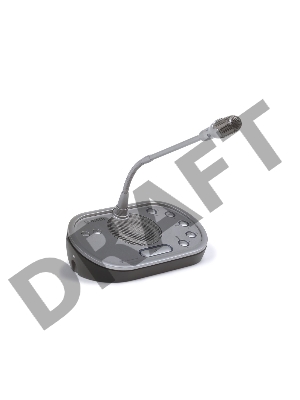 Пульт [F01U009520] BOSCH [DCN-DISV-D] : с панелью для голосования, темный корпус