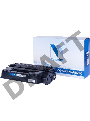 Картридж NV Print совместимый HP Q5949X/Q7553X для LJ 1320/3390/3392/P2014/P2015/M2727 (7000k)