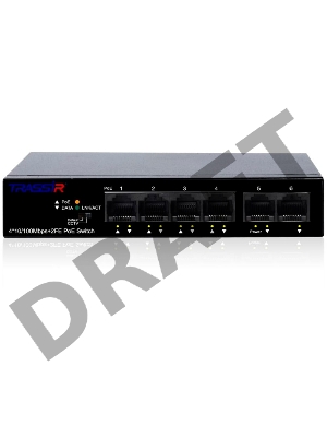 Коммутатор Trassir TR-NS1106-60-4POE Коммутатор Trassir TR-NS1106-60-4POE