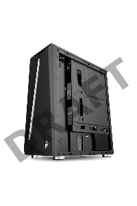 Корпус 1STPLAYER RAINBOW R3 / ATX, tempered glass side panel / 1x 120mm LED fan inc. / R3-1R1