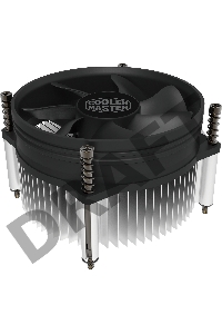 Кулер Cooler Master i50 STD LGA1700, FAN 9225 nonLED 2200RPM 3pin, All Aluminum, 65W