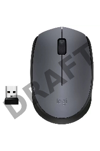 Мышь беспроводная Logitech M170, Gray [910-004646/910-004642)