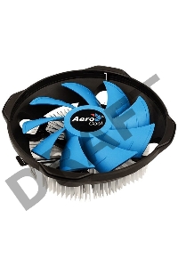 Кулер Aerocool BAS U-PWM Soc-FM2+/AM2+/AM3+/AM4/1150/1151/1155/ 4-pin 15-26dB Al 110W 361gr Ret