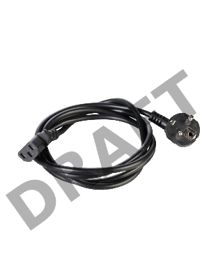 Шнур питания ЦМО С13-Schuko R-10-Cord-C13-S-1.8 (упак.:1шт) 1.8м черный