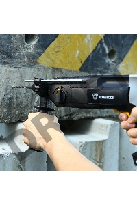 Перфоратор Deko DKH850W патрон:SDS-plus уд.:3Дж 850Вт (кейс в комплекте)