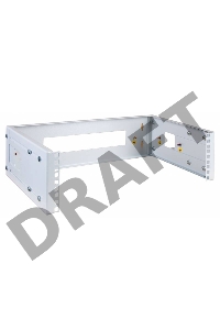 Кронштейн настенный 3U, регулируемая глубина 300-450 мм  КНО-М-3U