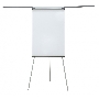 Флипчарт Cactus CS-FCT-M67x105 магнитно-маркерная меламиновая 67x105см на треноге