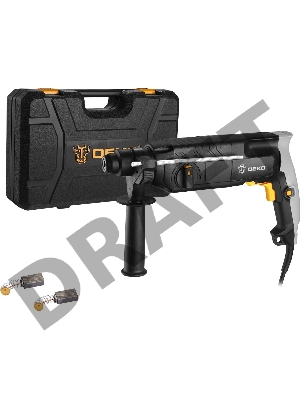 Перфоратор Deko DKH850W патрон:SDS-plus уд.:3Дж 850Вт (кейс в комплекте)